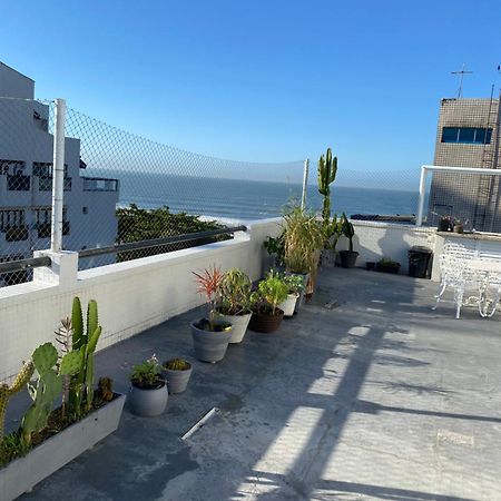 Apartamento Cobertura Com Area Externa Com Vista Para O Mar Na Melhor Praia Do Guaruja Tombo Exterior foto