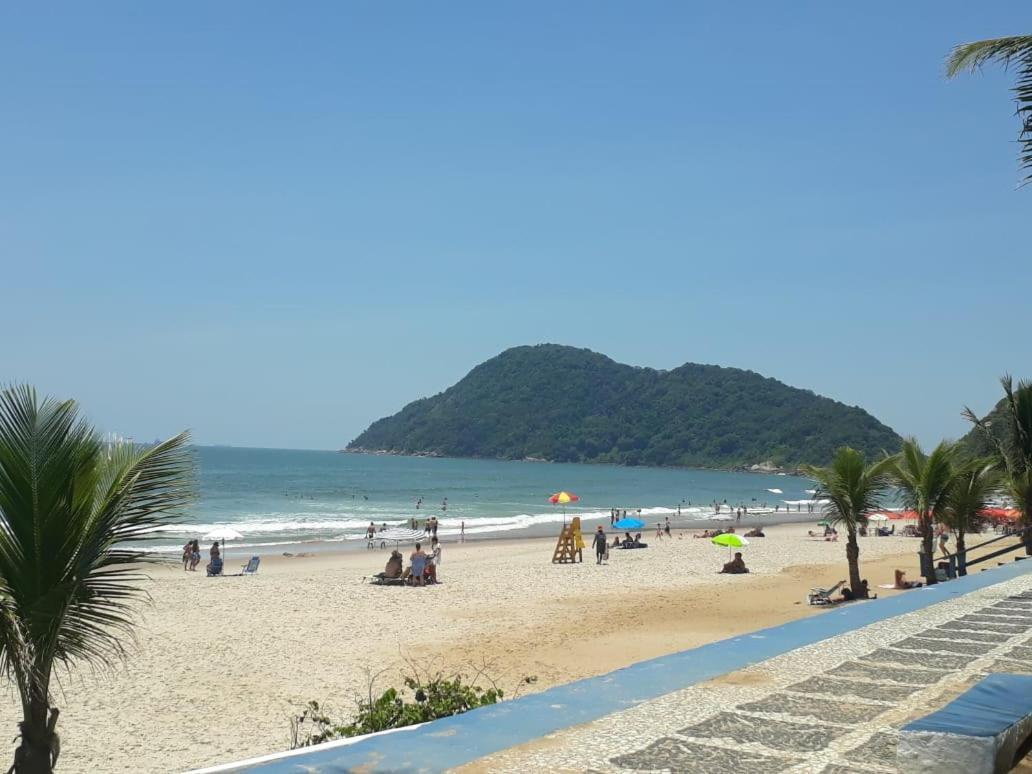 Apartamento Cobertura Com Area Externa Com Vista Para O Mar Na Melhor Praia Do Guaruja Tombo Exterior foto